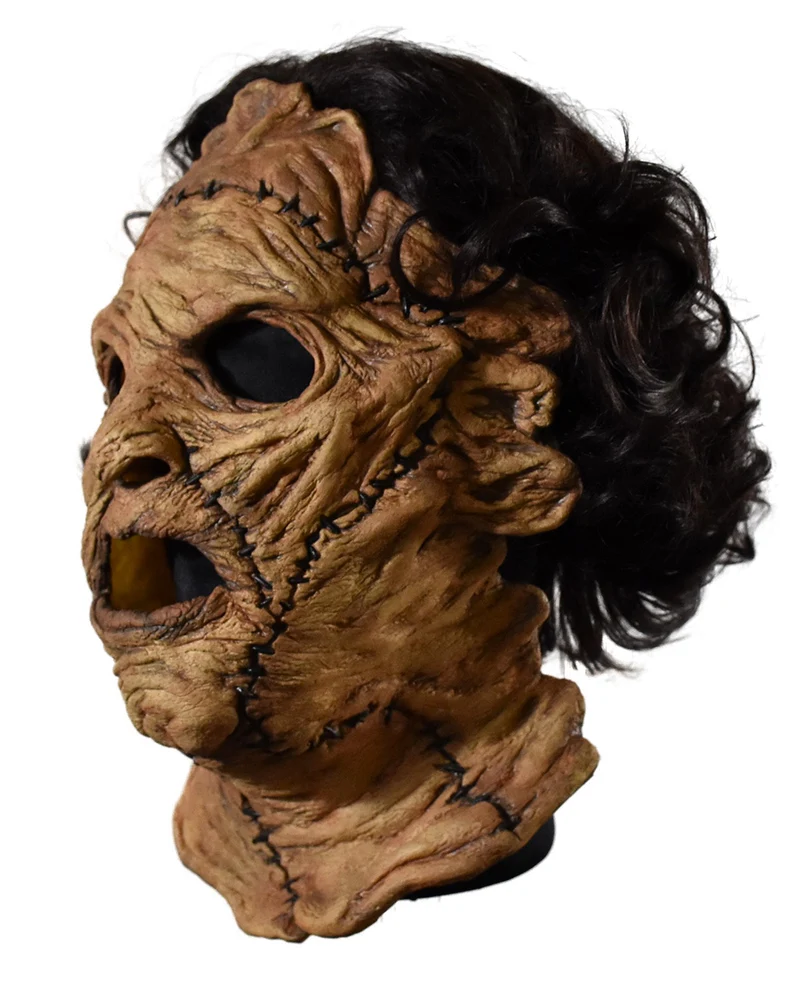 TCM Leatherface 3D Maske mit Haaren