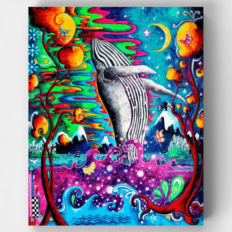 "Rise Above" Paint by Numbers Kit