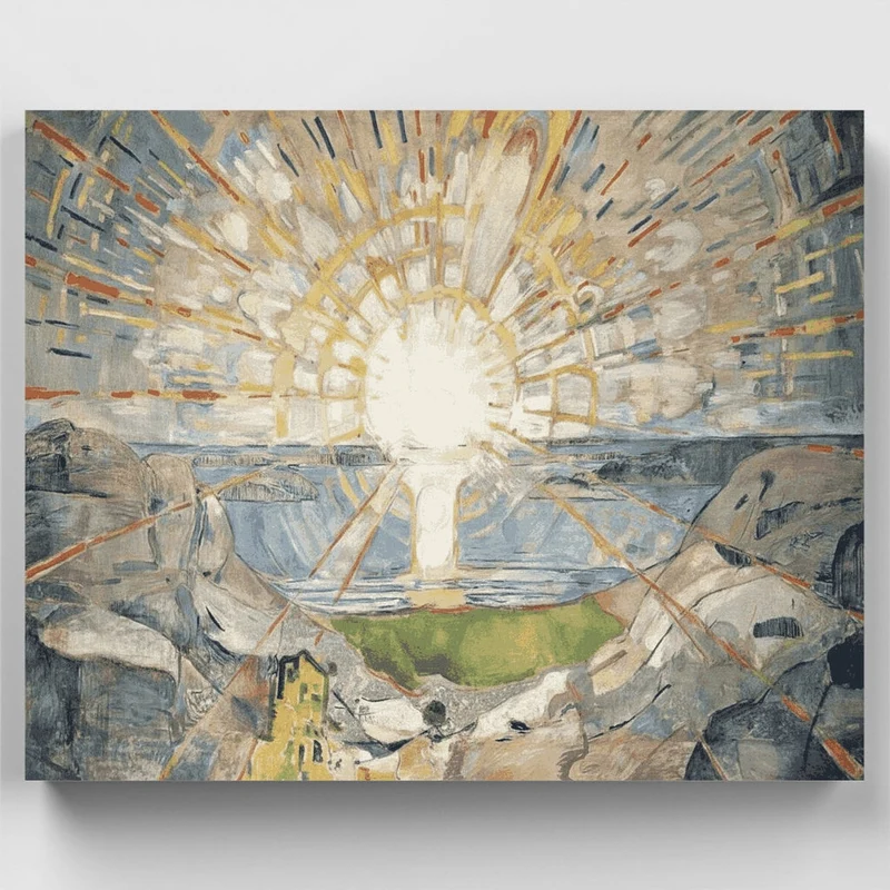The Sun - Paint by Numbers Kit