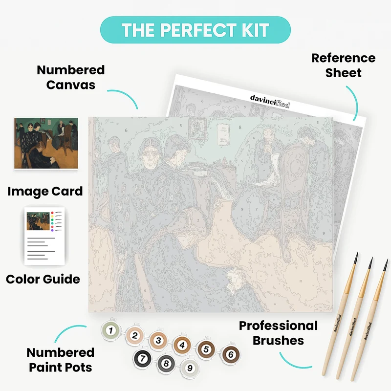 Death in the Sickroom - Paint by Numbers Kit