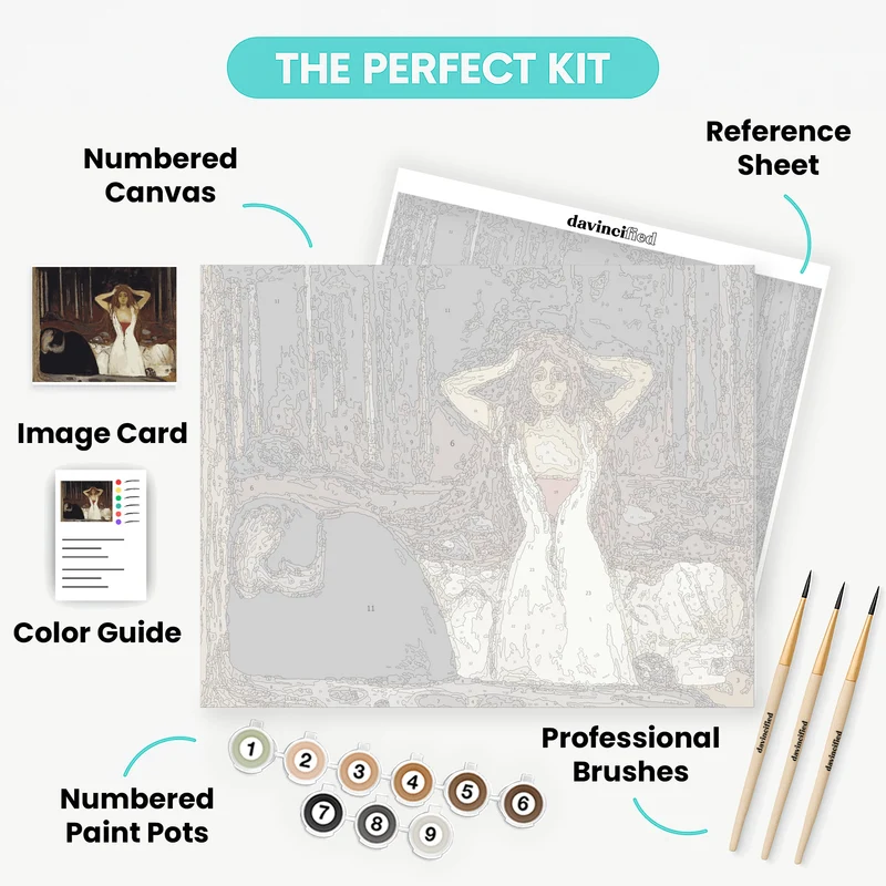 Ashes - Paint by Numbers Kit