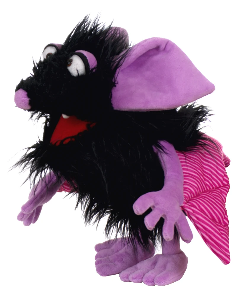 Bammel Fledermaus Handpuppe