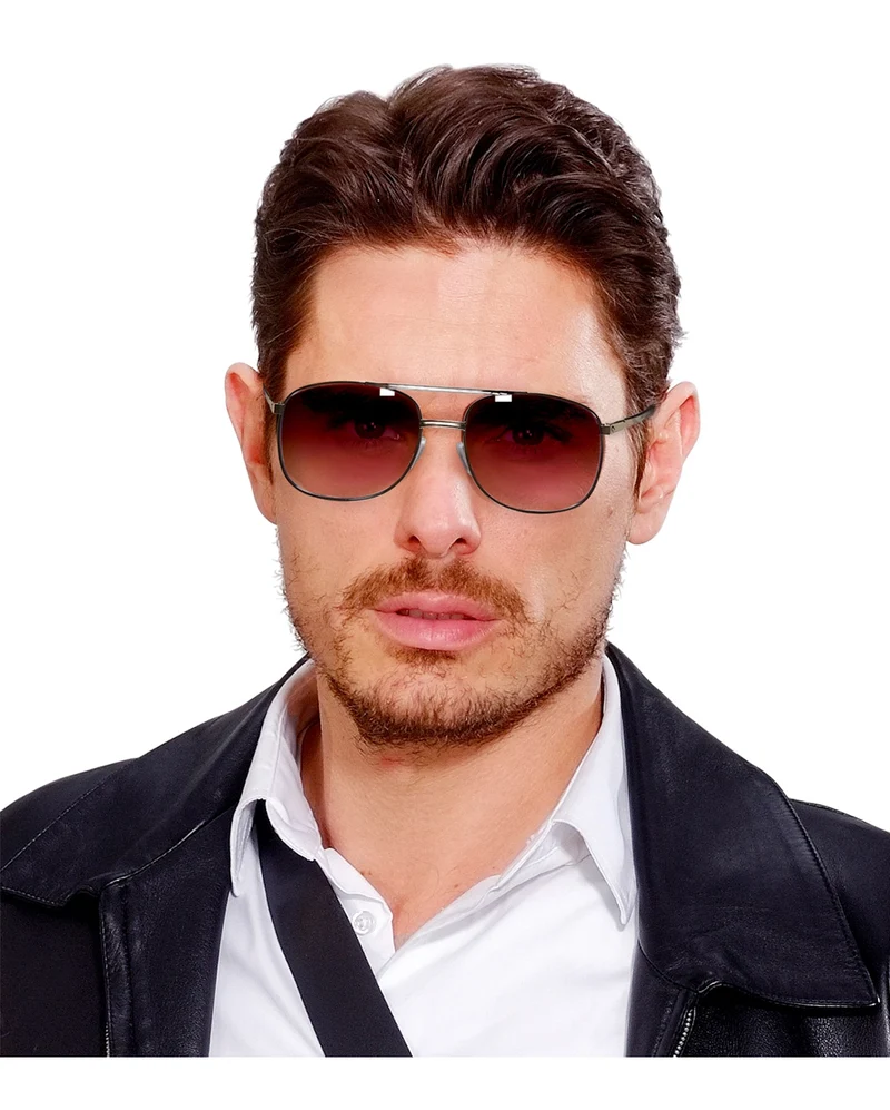 Kultige 80s Pilotenbrille als Kostümaccessoire