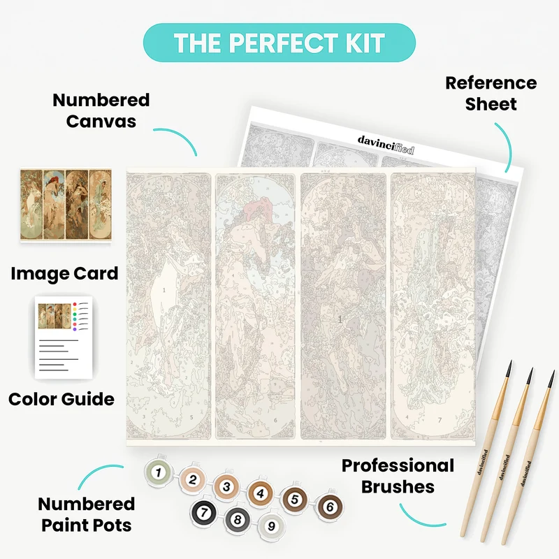 The Seasons - Paint by Numbers Kit