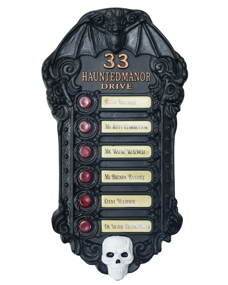 Spukhaus Halloween Türglocke