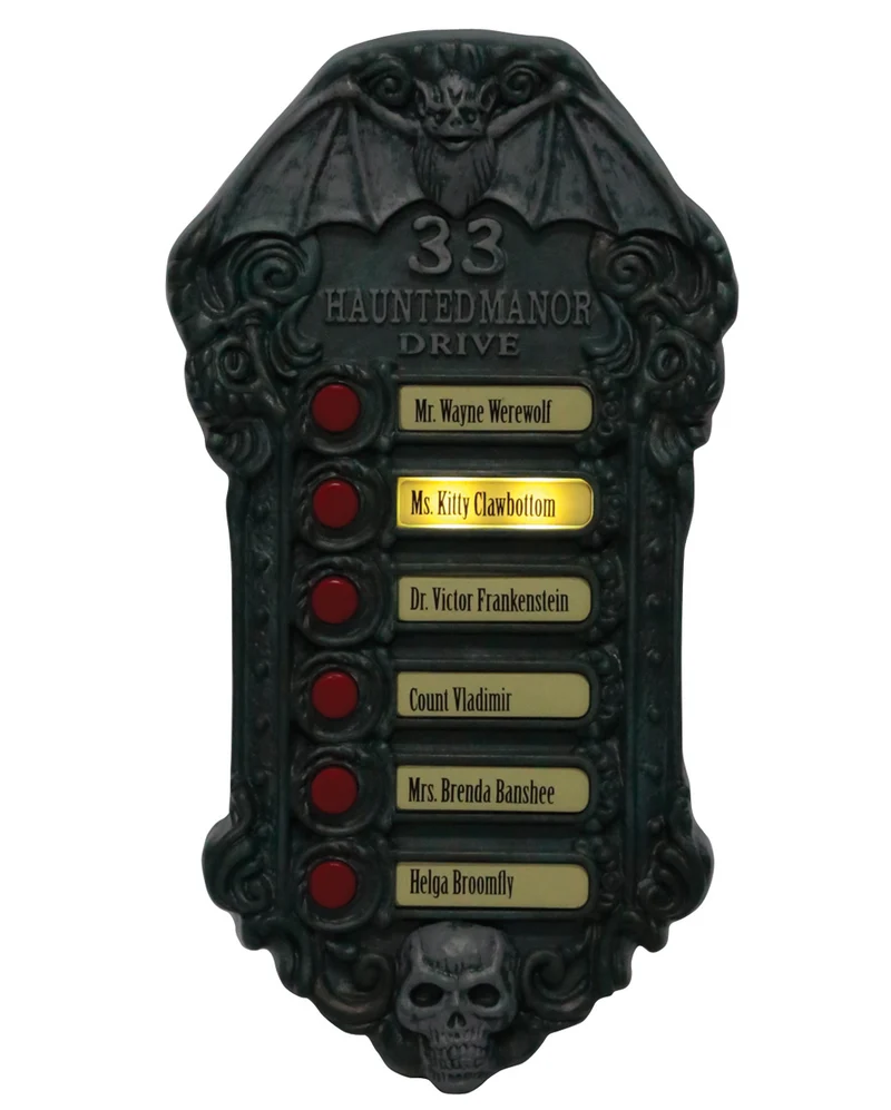 Spukhaus Halloween Türglocke