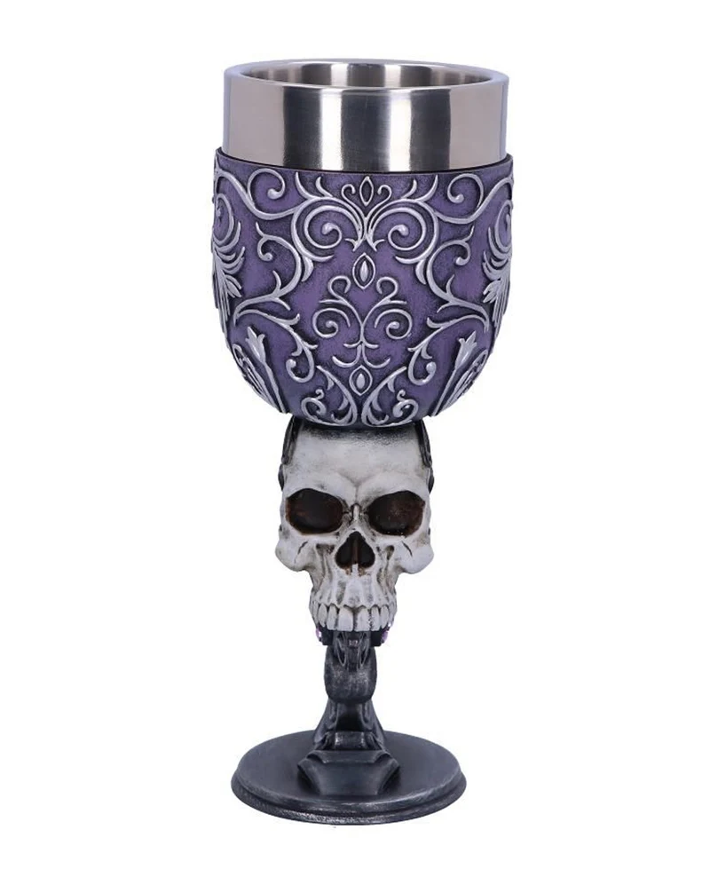 Death Desire Totenkopf Kelch - 2er Set