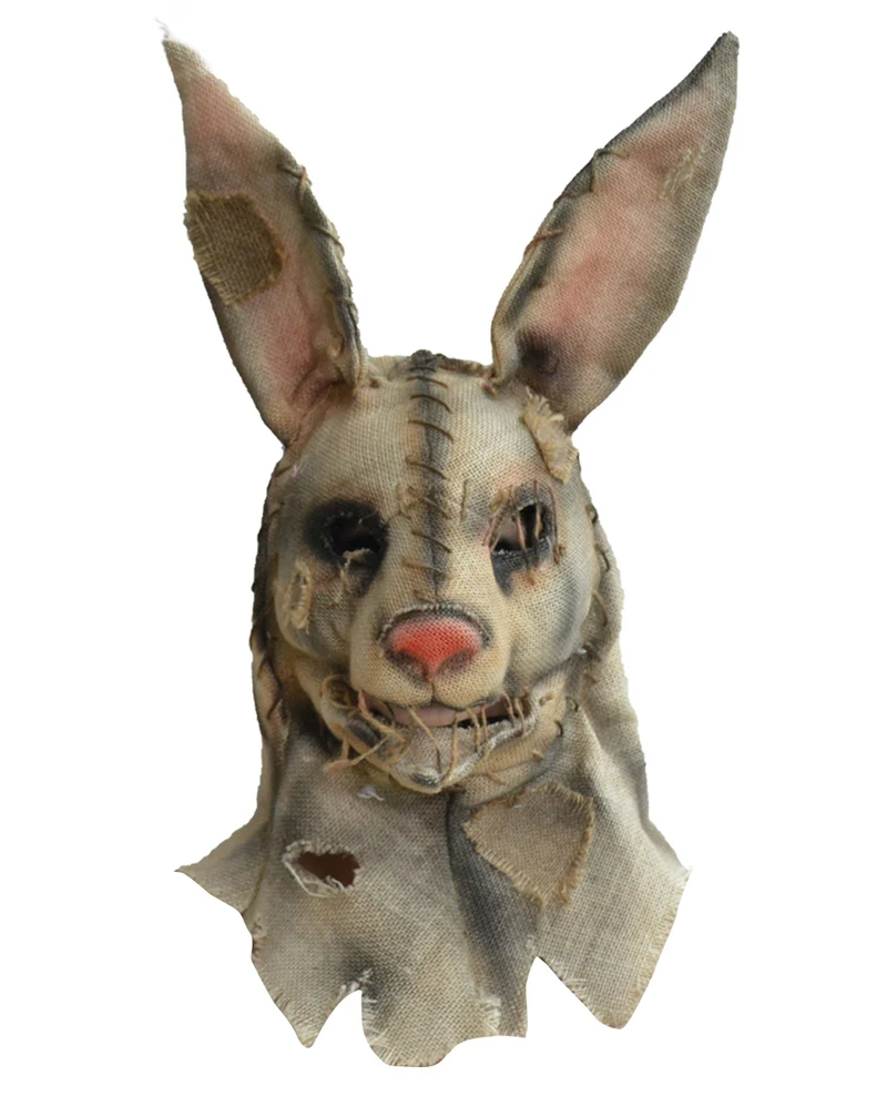 Vintage Vogelscheuche Hasen Maske