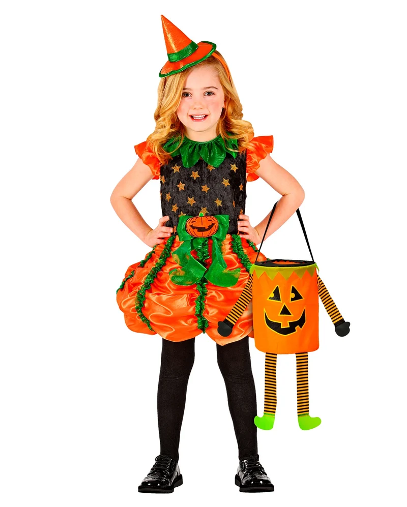Süßigkeiten Kürbis Sammeltasche für Halloween