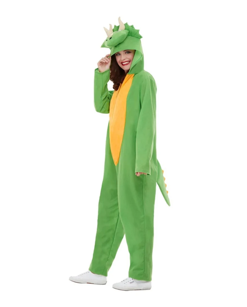 Dinosaurier Jumpsuit Kostüm für Erwachsene