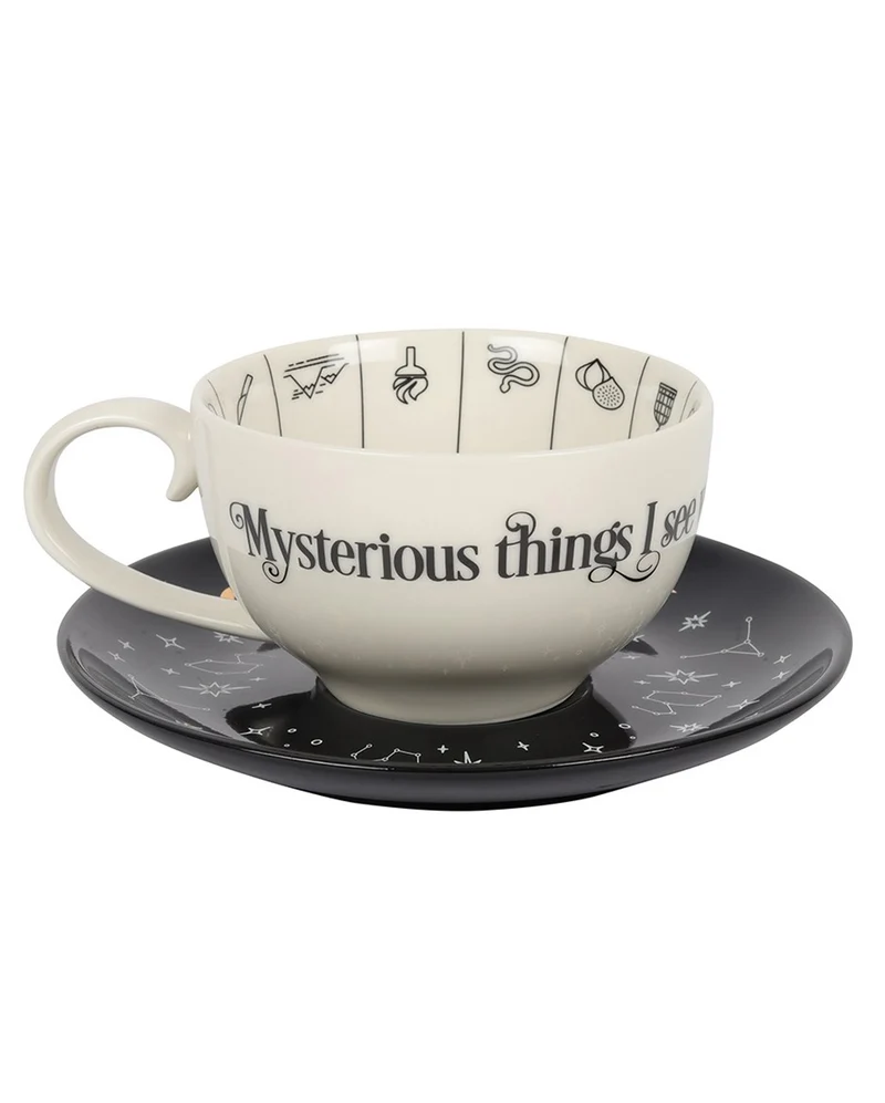 Wahrsage Tasse & Unterteller