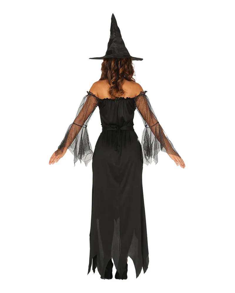 Zauberhafte Vintage Hexe Damen Kostüm