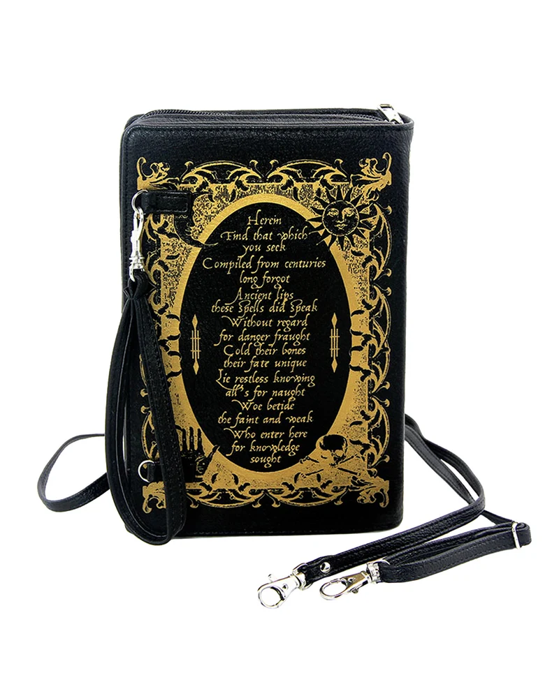 Book of Spells Clutch Umhängetasche