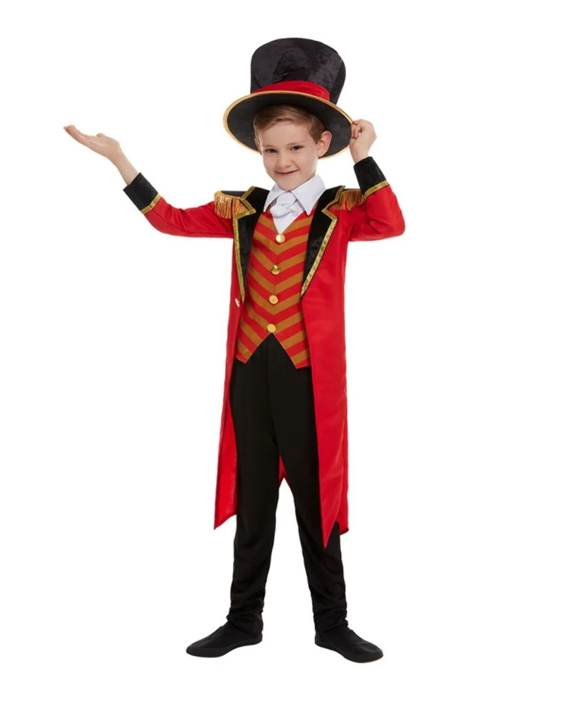Zirkusdirektor Deluxe Kinderkostüm
