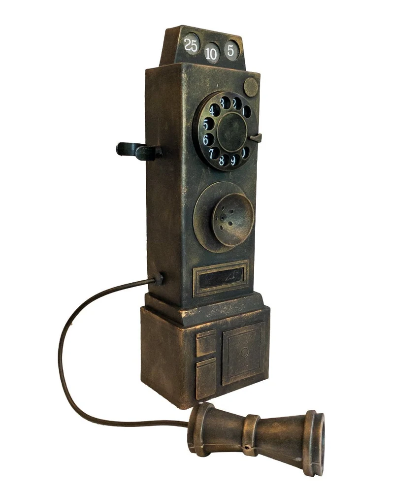 Spooky Halloween Telefon mit Licht & Sound