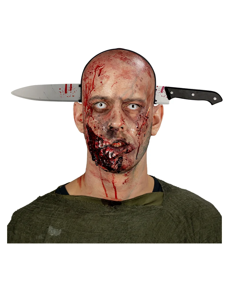 Messer im Kopf Halloween Haarreif