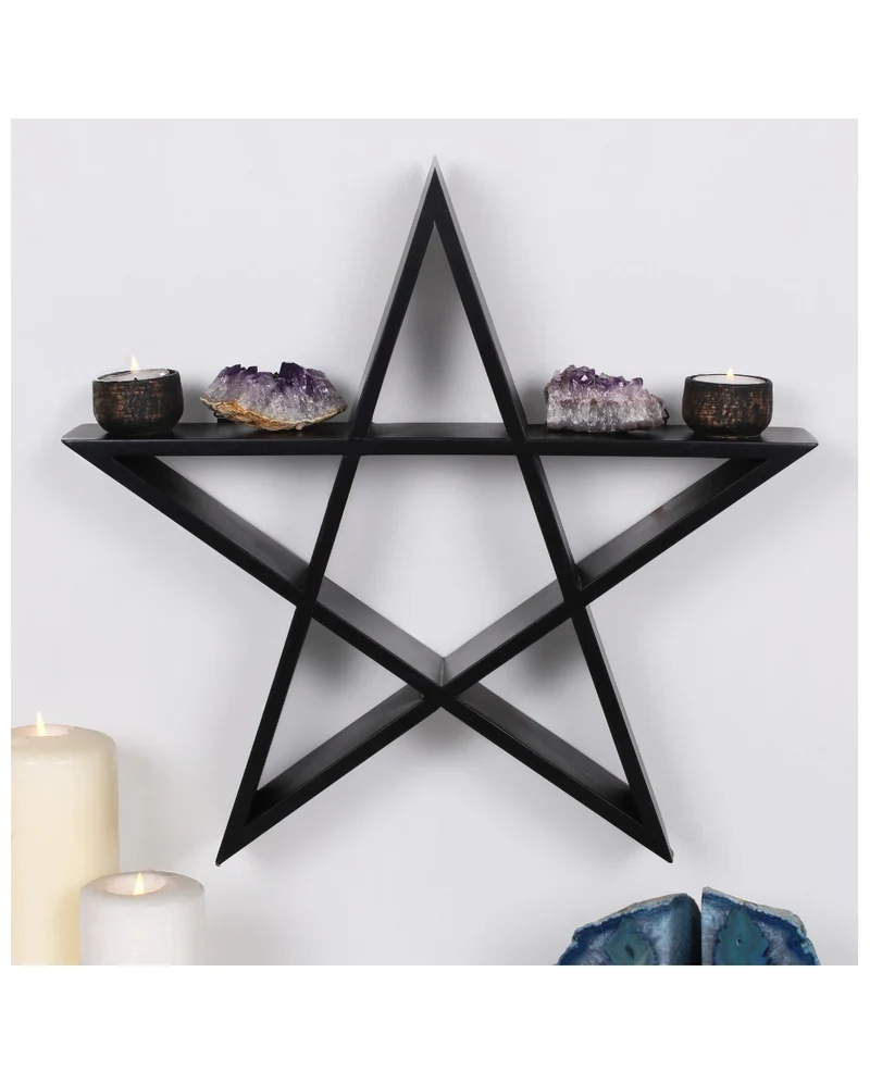 Gothic Pentagramm Regal 40cm