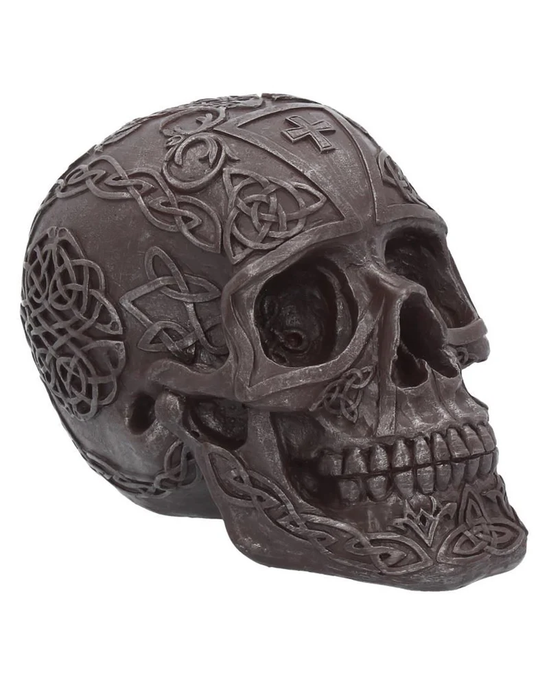 Celtic Iron Totenschädel 16cm