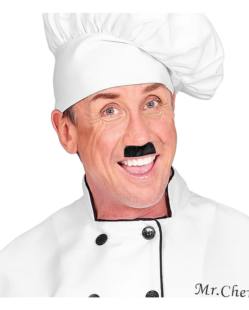 Schnurrbart Charlie Schwarz