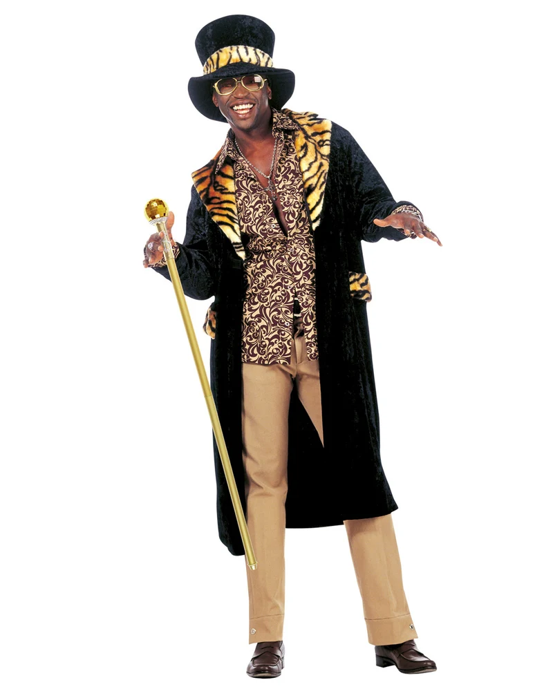 Goldener Pimp Gehstock