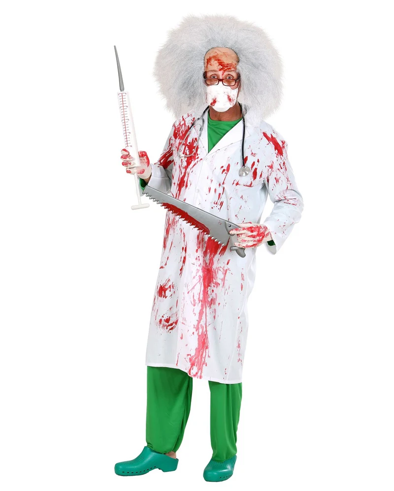 Bloody Doc Halloween Kostümkittel