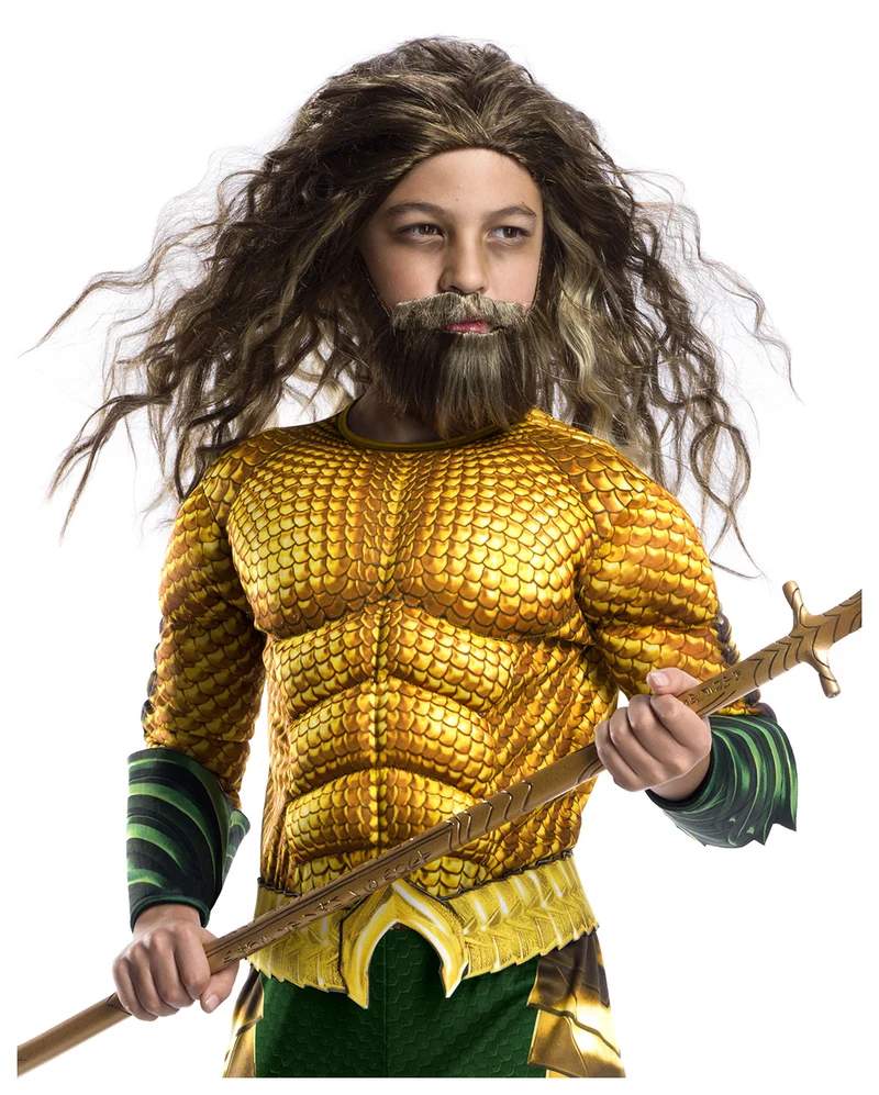 Aquaman Muskel Kinderkostüm Deluxe