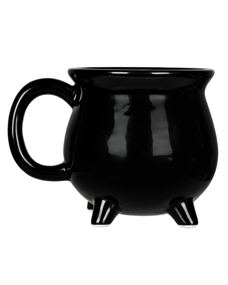 Schwarzer Hexenkessel als Tasse 400ml