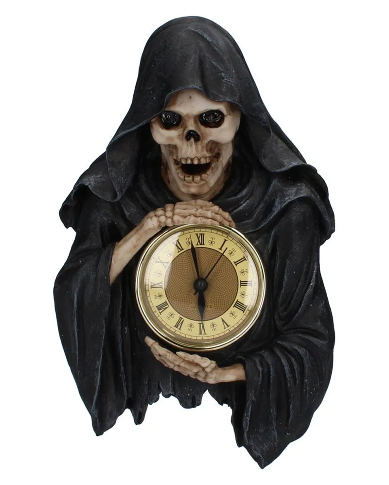 Sensenmann Wanduhr