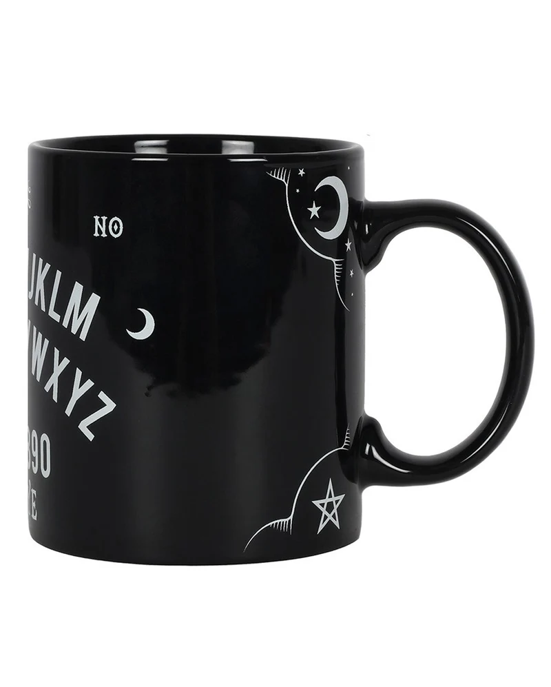 Schwarzer Hexenbrett Kaffeebecher