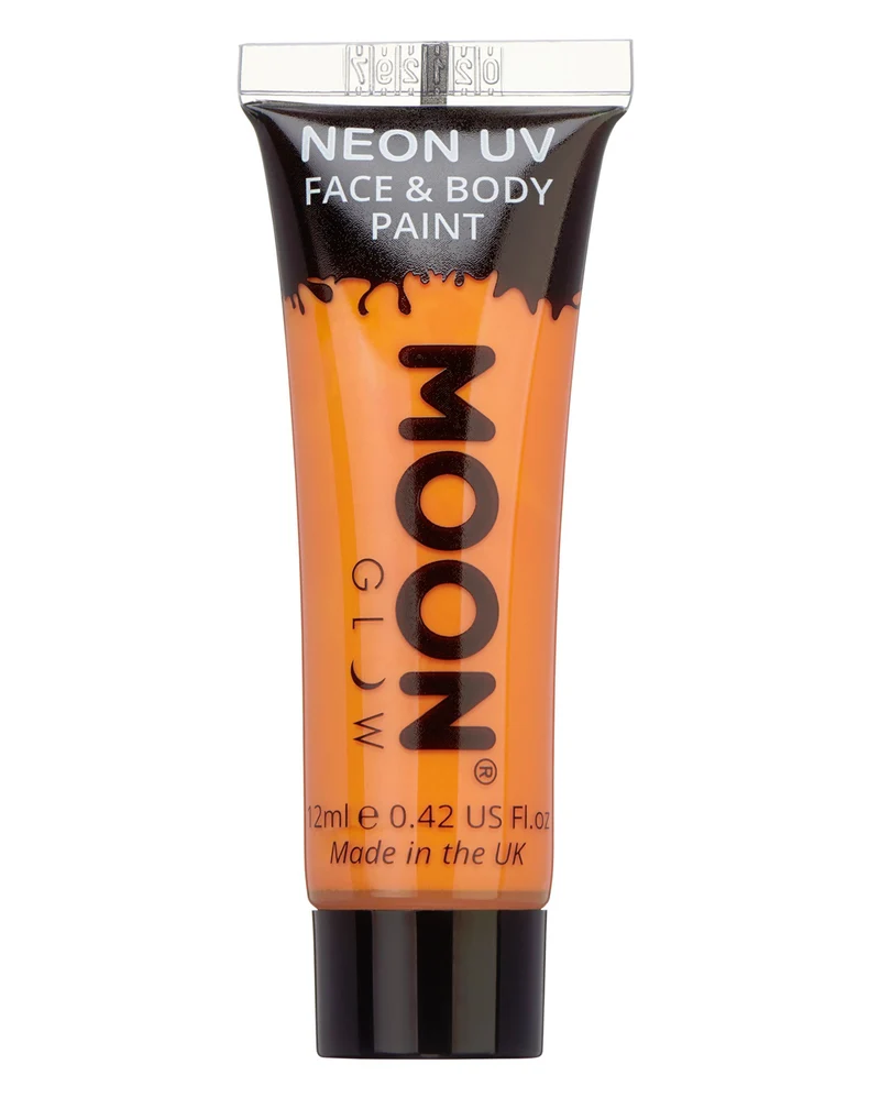 Glow in the Dark Make-up Neon Orange