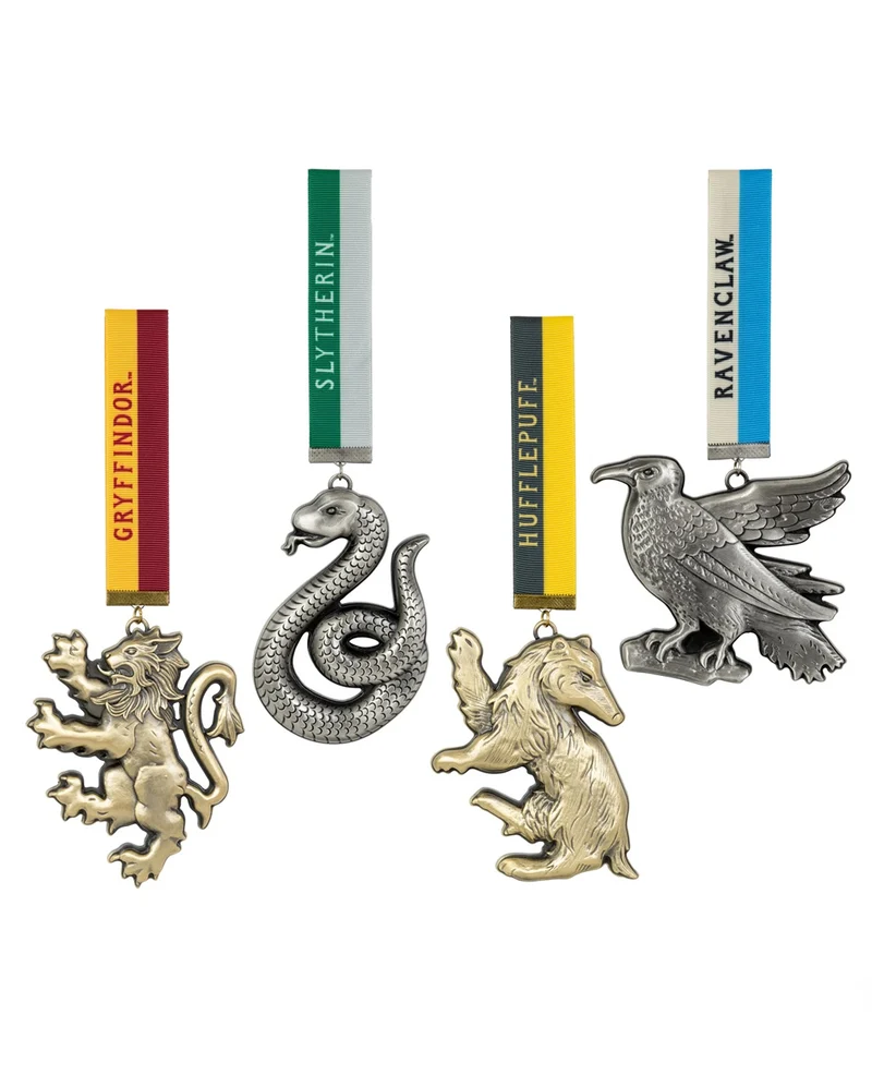 Harry Potter Hogwarts Haus Maskottchen Ornamente Christbaumschmuck