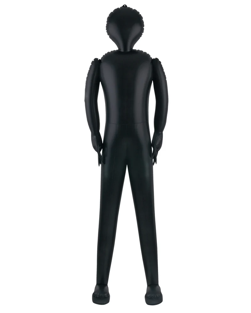 Aufblasbarer Körper als Mannequin
