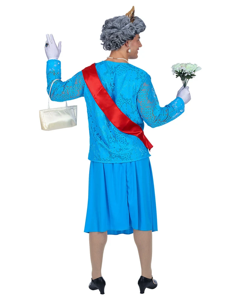 Queen Elizabeth Männerkostüm