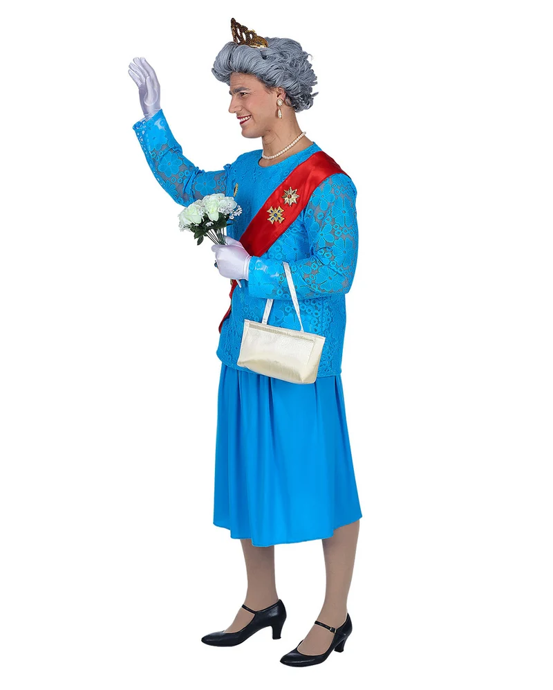 Queen Elizabeth Männerkostüm