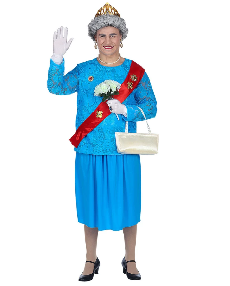 Queen Elizabeth Männerkostüm