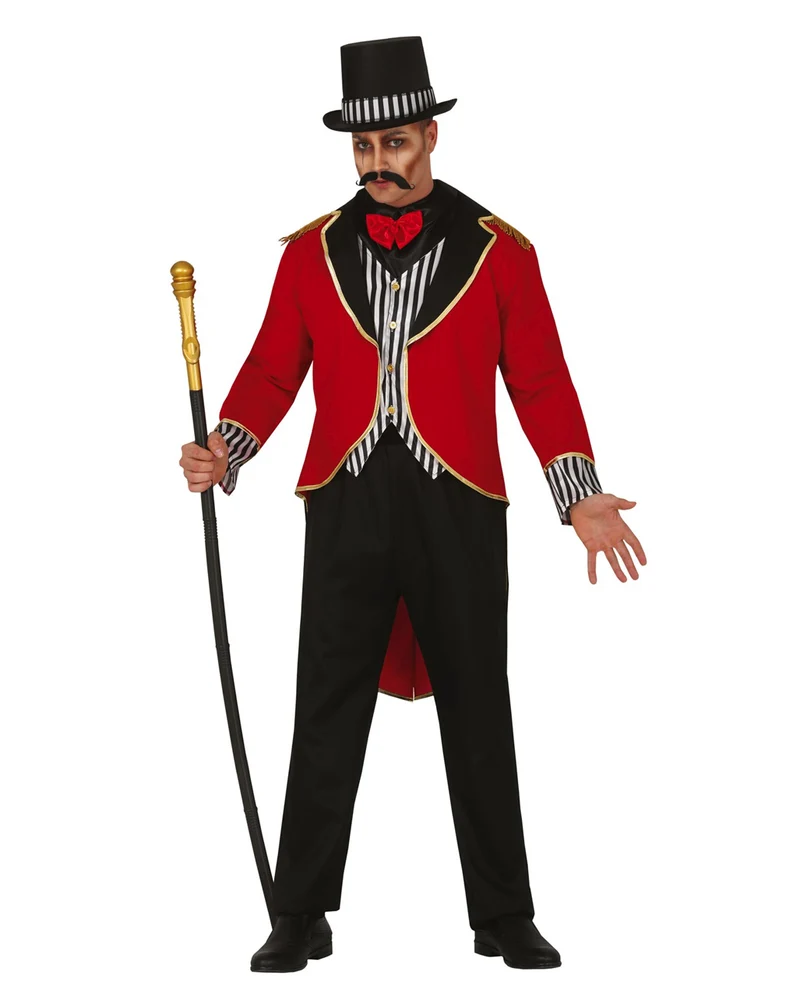 Gespenstischer Zirkus Direktor Kostüm