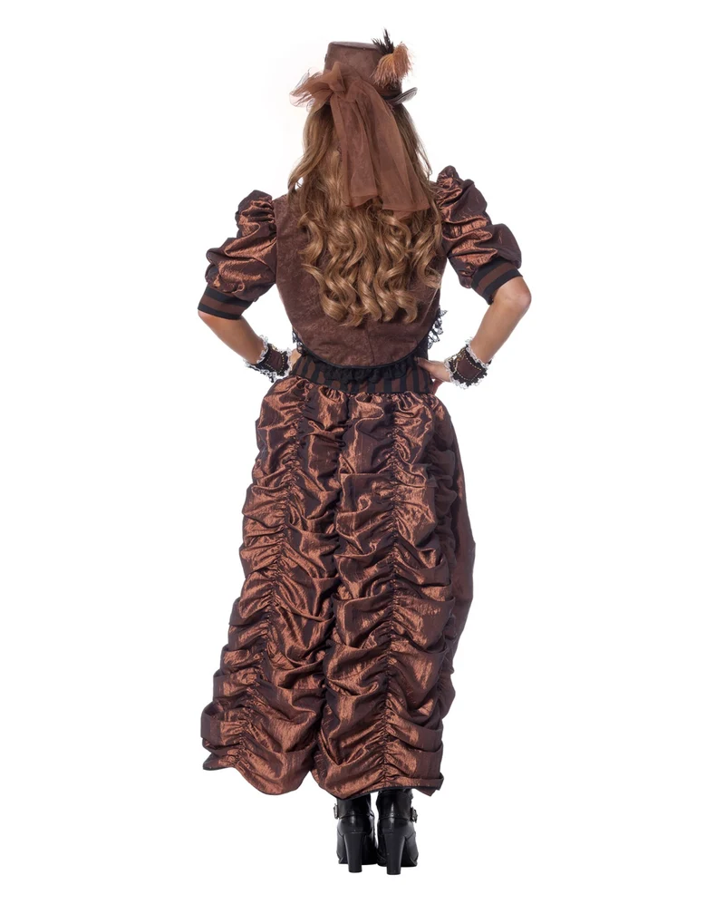 Steampunk Damen Kostüm Deluxe