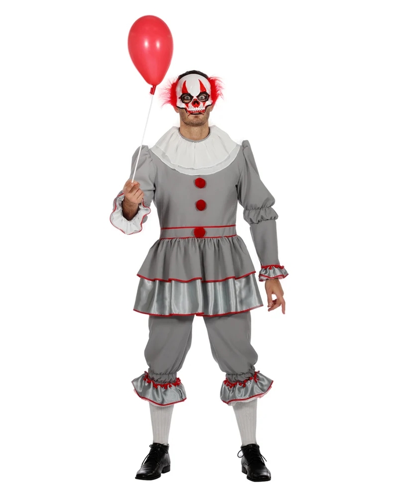 Horror Clown Herren Kostüm