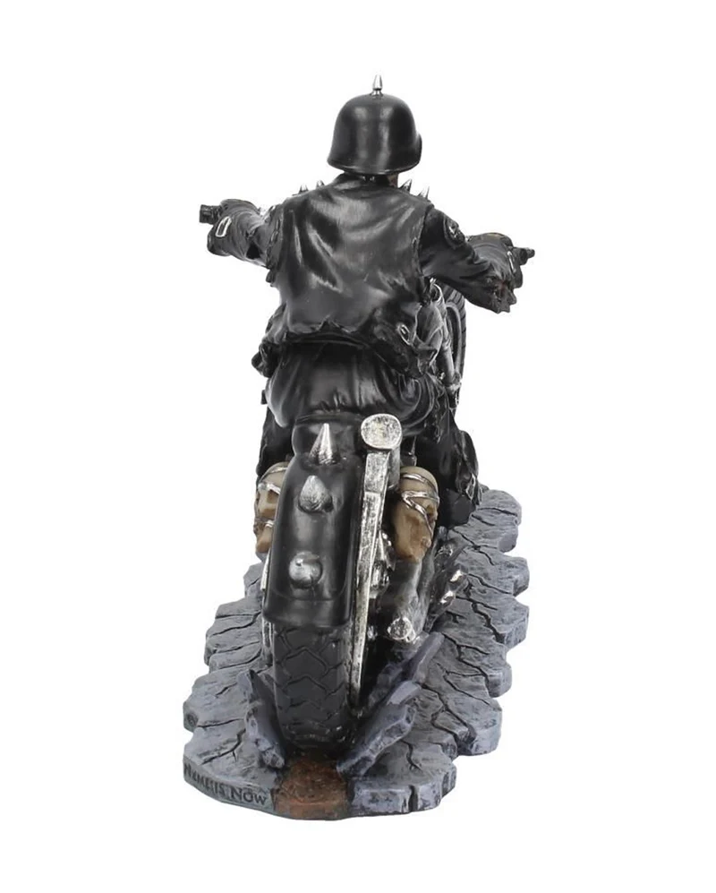 Skelett Biker auf Motorcycle