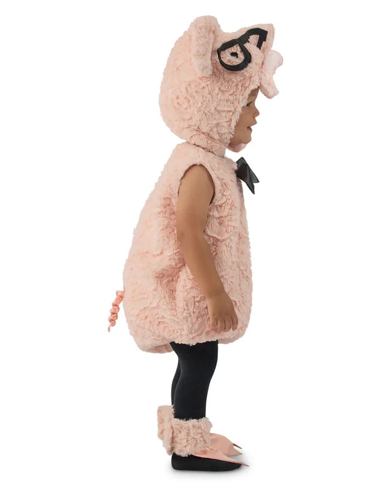 Hipster Schweinchen Kleinkinderkostüm