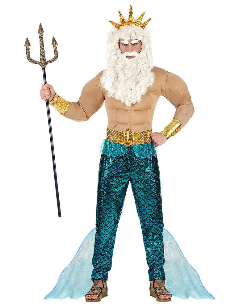 Poseidon Muskelkostüm