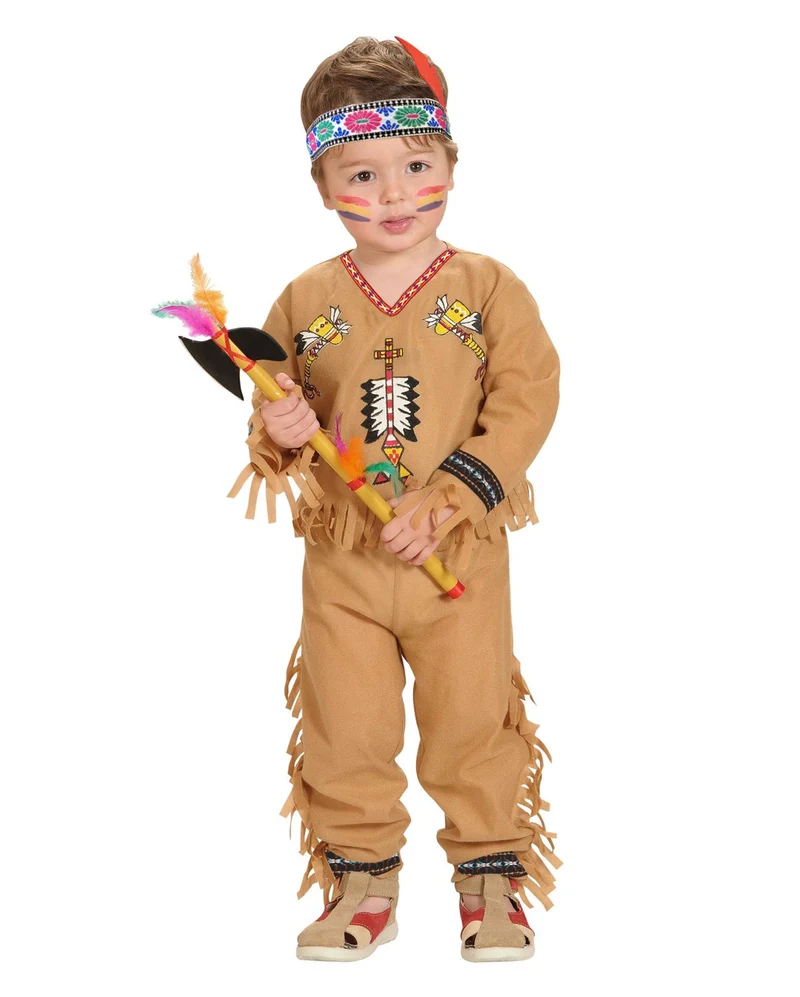 Kleiner Indianer Kostüm für Kleinkinder