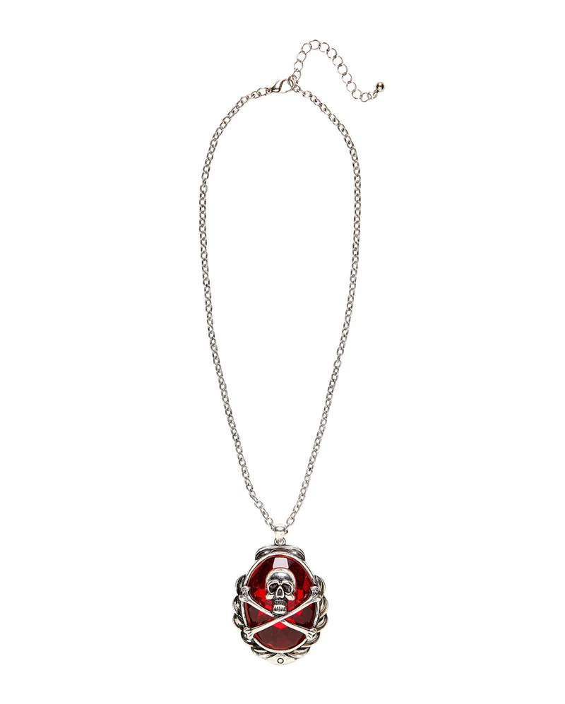 Piratenkette mit Totenschädel & Knochen