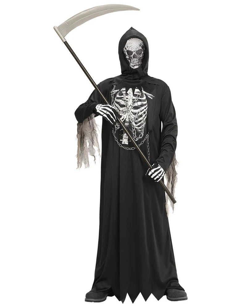 Sensenmann Robe mit Kette