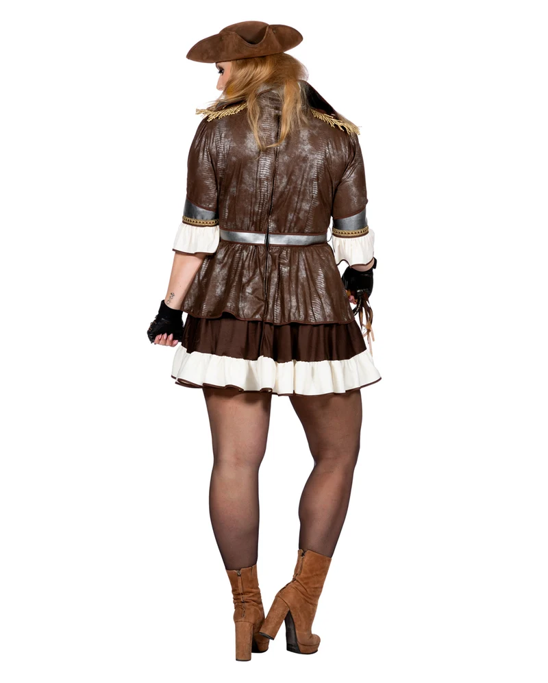 Piratin Anne Damen Kostüm Deluxe