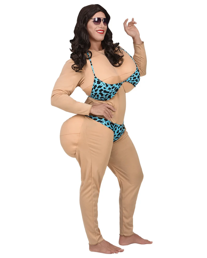 Miss Bikini Drag Queen Kostüm