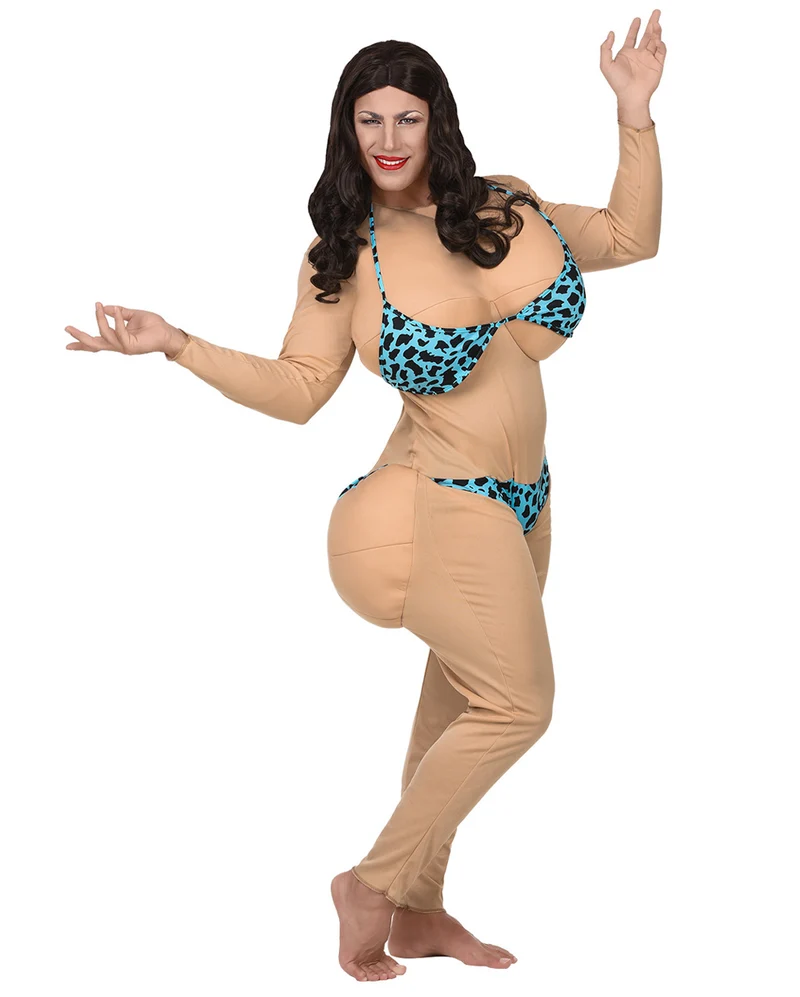 Miss Bikini Drag Queen Kostüm