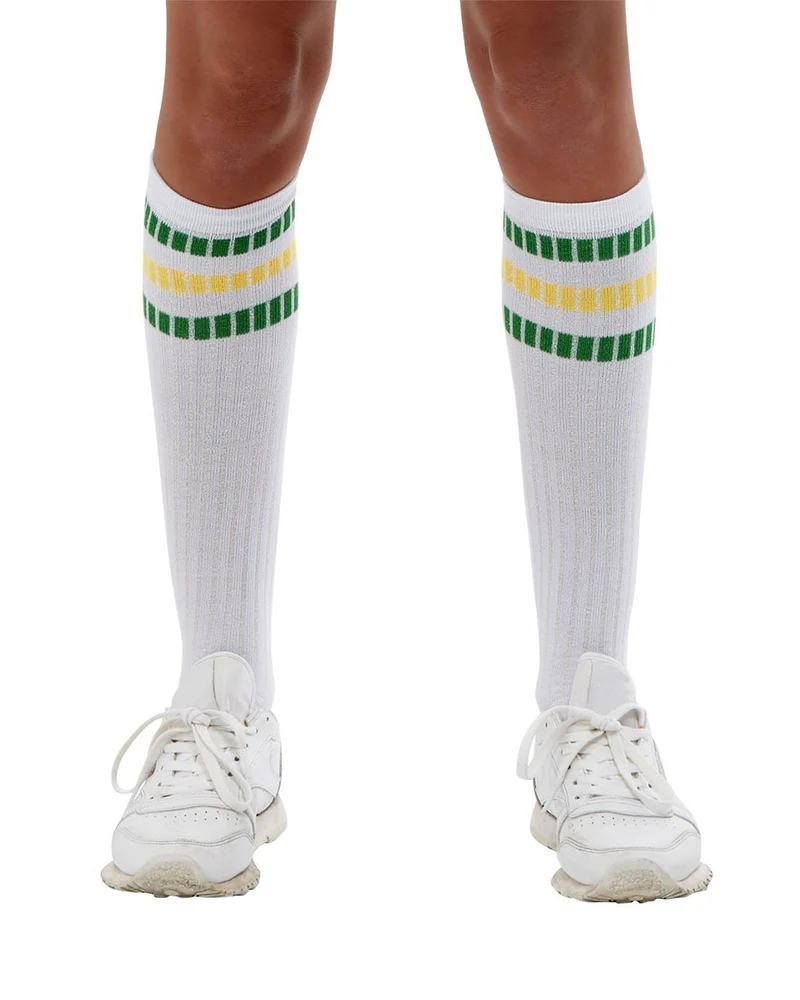 80s Tennis Socken als Kostüm Accessoire