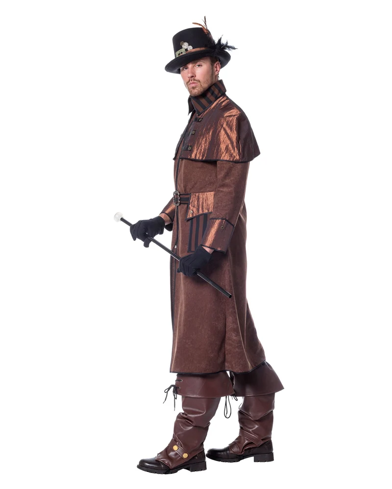 Steampunk Herren Kostüm Deluxe