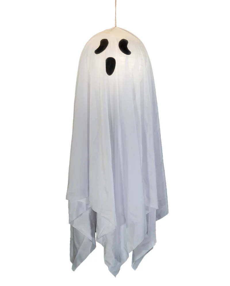 Geist Hängefigur mit Leuchteffekt 60cm